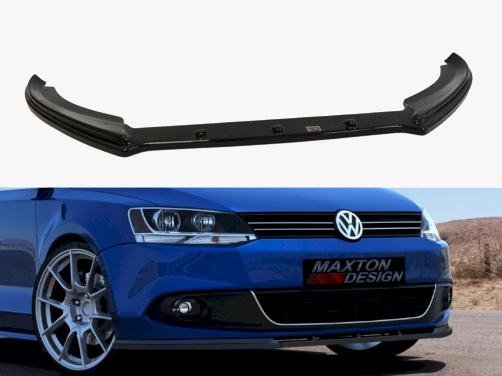 Maxton Design Front Splitter VW Jetta MK6 Standard Pre-facelift (2011-2014) - VW-JE-6-FD1G - Image 1