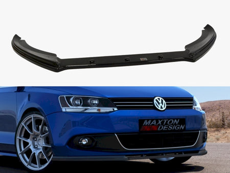 Maxton Design Front Splitter VW Jetta MK6 Standard Pre-facelift (2011-2014) - VW-JE-6-FD1G - Image 1