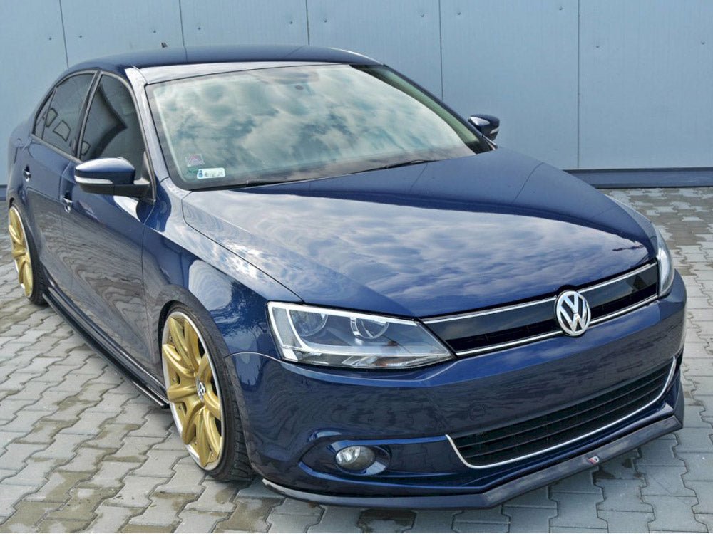 Maxton Design Front Splitter V.2 VW Jetta MK6 Sedan Pre-facelift (2011-2014) - VW-JE-6-FD2G - Image 2