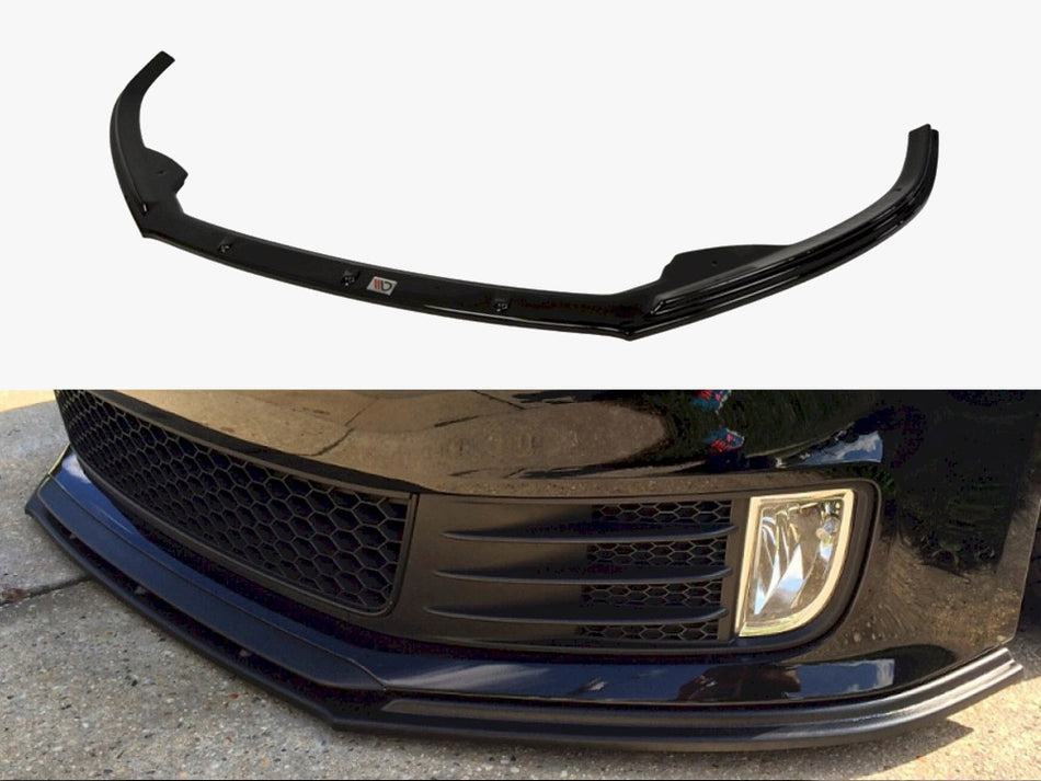 Maxton Design Front Splitter VW Jetta MK6 GLI Pre-facelift (2011-2014) - VW-JE-6-GLI-FD1G - Image 1
