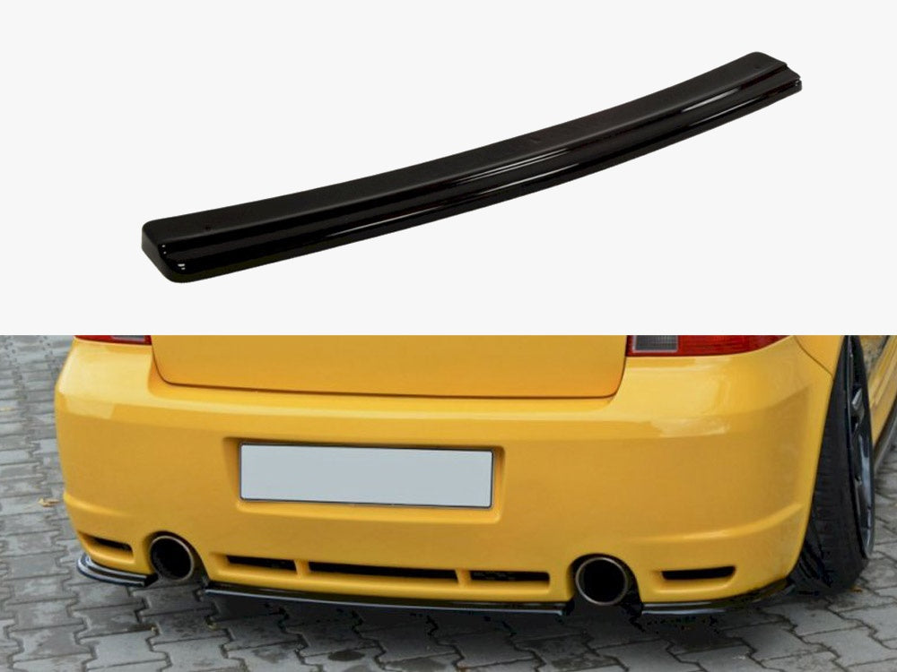 Maxton Design Central Rear Splitter VW Golf IV R32 - VW-GO-4-R32-RD1G - Image 1