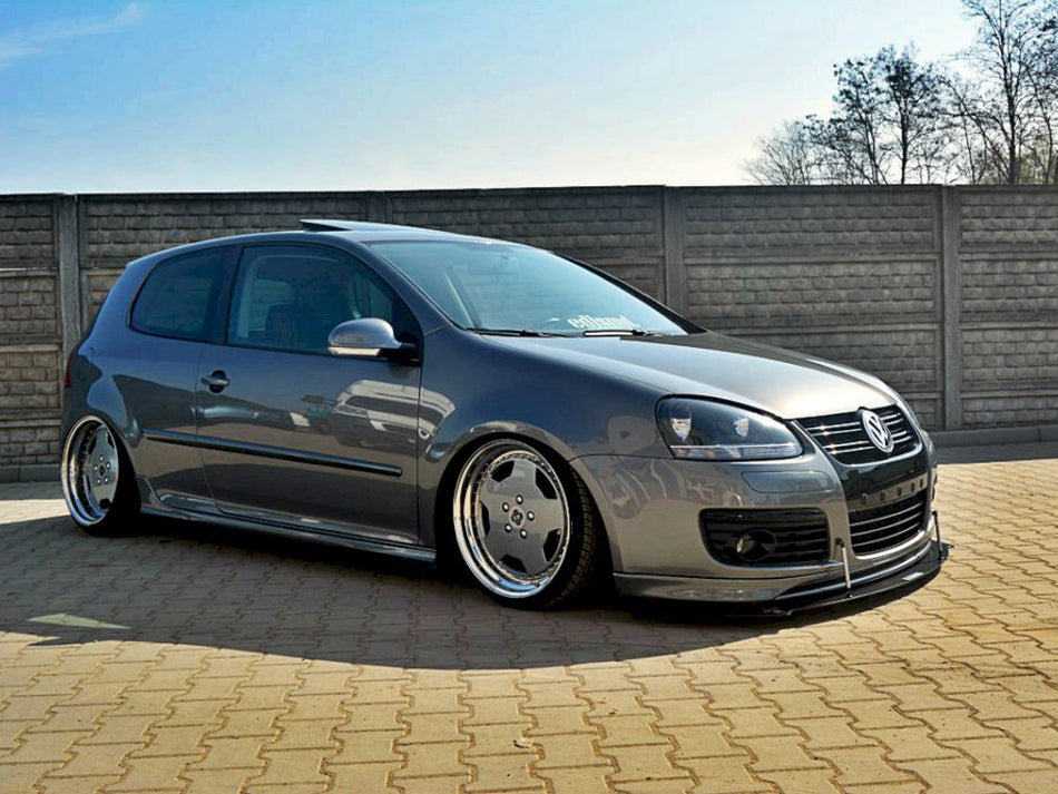 Maxton Design Front Racing Splitter VW Golf V GTI 30TH - VW-GO-5-GTI-30TH-CNC-FD1A - Image 2