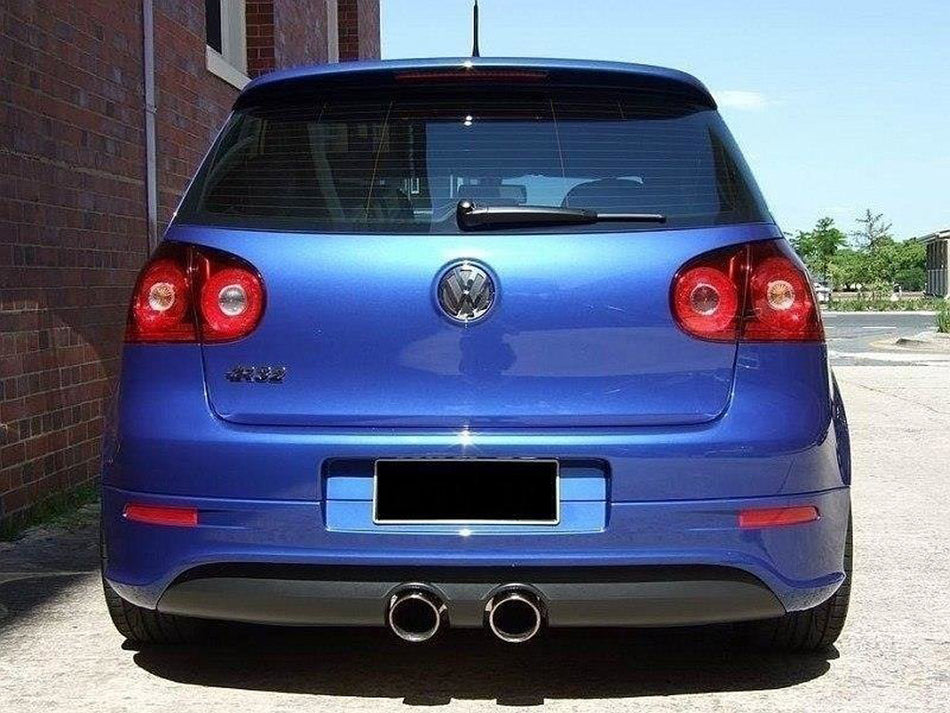 Maxton Design Rear Valance VW Golf V R32 (With 2 Exhaust Holes, For R32 Exhaust) (2003-2008) - VW-GO-5-R32-R2A - Image 1