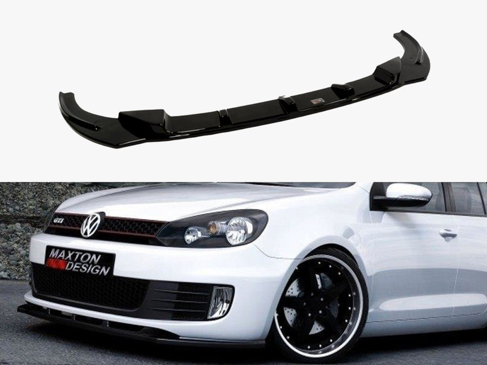Maxton Design Front Splitter VW Golf VI GTI - VW-GO-6-GTI-FD1G - Image 1