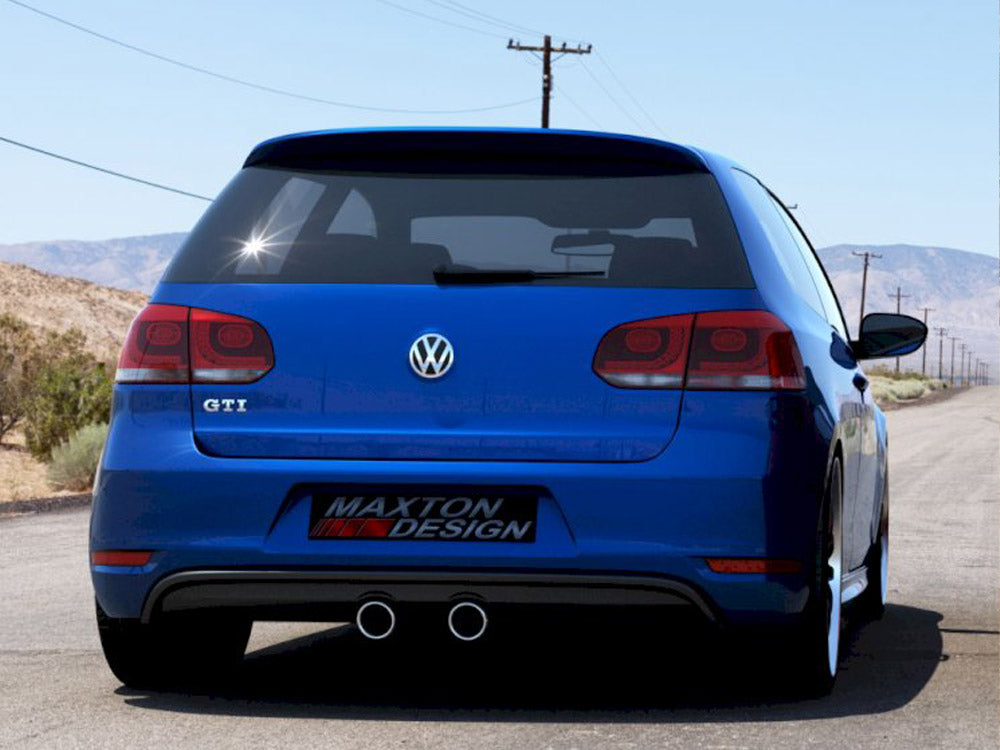 Maxton Design Rear Valance VW Golf V R32 Look For VW Golf VI GTI (2008-2012) - VW-GO-6-GTI-5R32-RS1G - Image 1