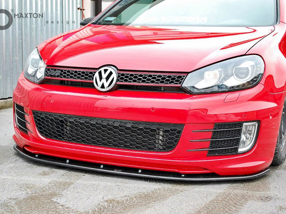 Maxton Design Front Splitter VER.2 VW Golf VI (For Golf GTI 35TH) - VW-GO-6-GTI-35TH-FD2G - Image 3