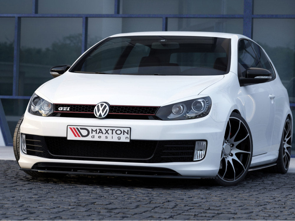 Maxton Design Front Splitter VER.2 VW Golf VI (For Golf GTI 35TH) - VW-GO-6-GTI-35TH-FD2G - Image 4