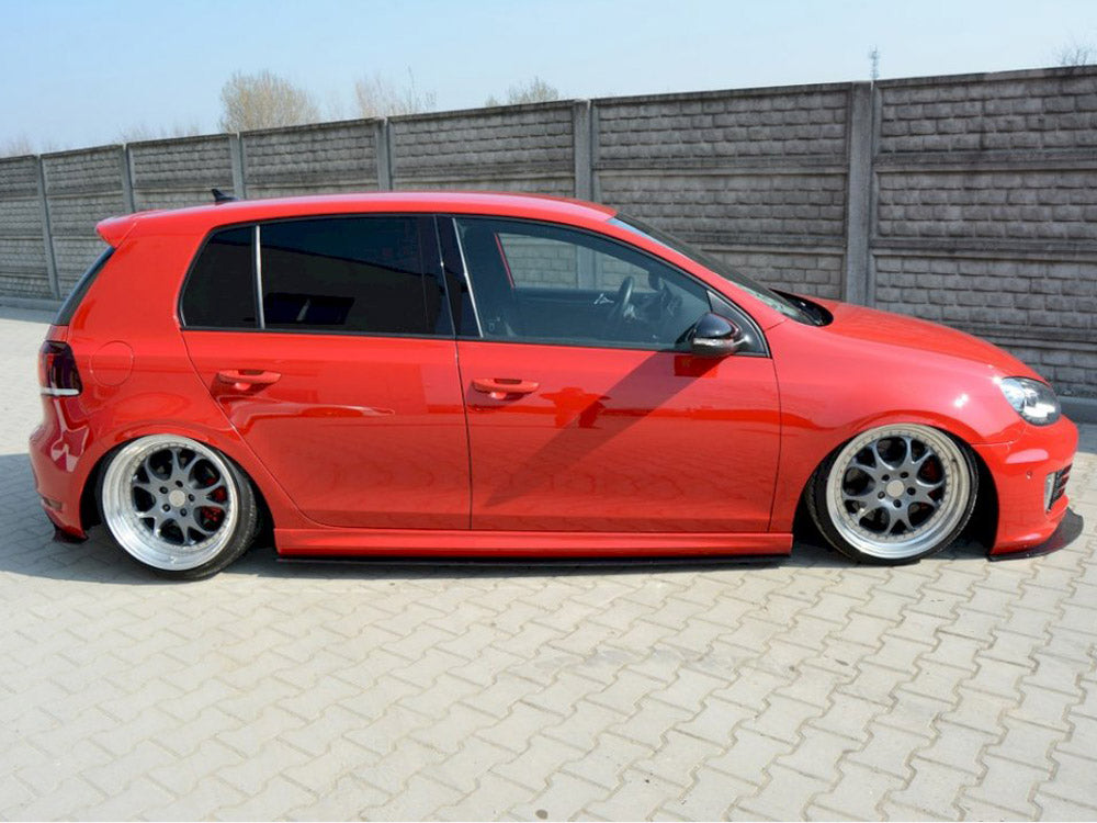 Maxton Design Racing Side Skirts Diffusers VW Golf VI GTI 35TH / R20 - VW-GO-6-R20-CNC-SD1A - Image 2
