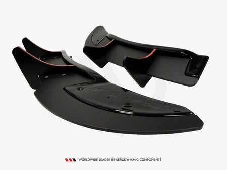 Maxton Design Rear Splitter VW Golf MK6 R (2008-2012) - VW-GO-6-R-CNC+RSD2G - Image 2