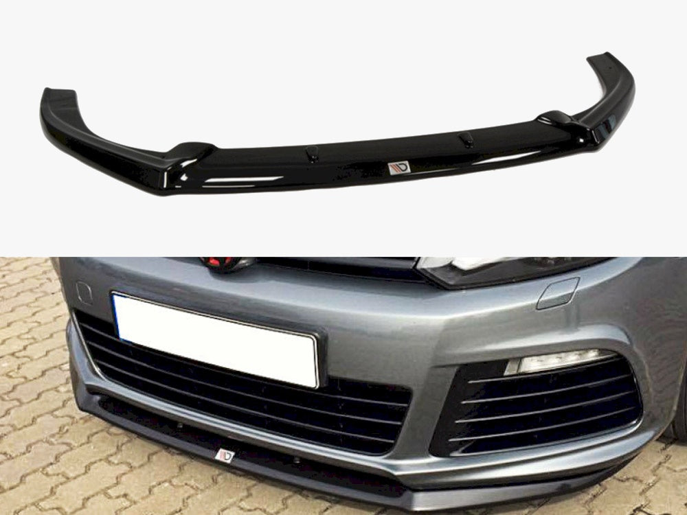 Maxton Design Front Splitter VW Golf VI R Cupra Look - VW-GO-6-R-CUPRA-FD1G - Image 1