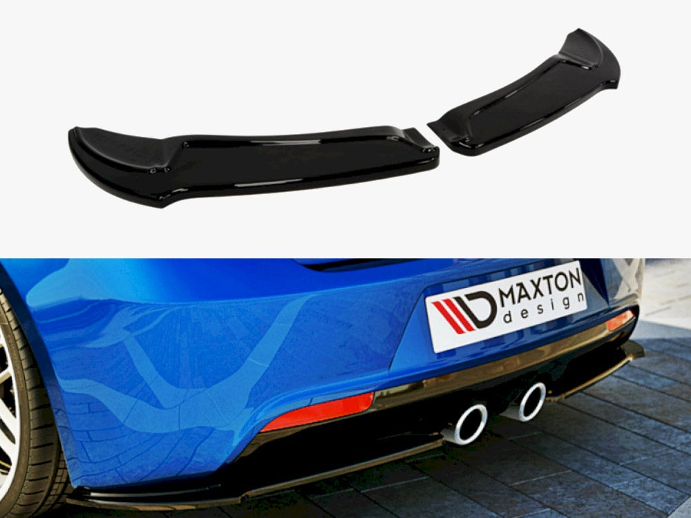 Rear Side Splitters VW Golf VI R  - Textured