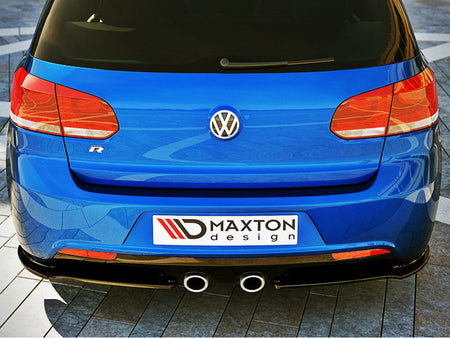 Rear Side Splitters VW Golf VI R  - Textured