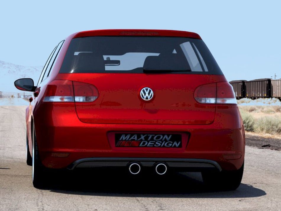 Maxton Design Rear Valance VW Golf V R32 Look For VW Golf VI (2008-2012) - VW-GO-6-5R32-RS1G - Image 1