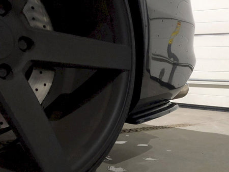 Rear Side Splitters Audi S4 B8 Facelift (2012-UP) - Textured