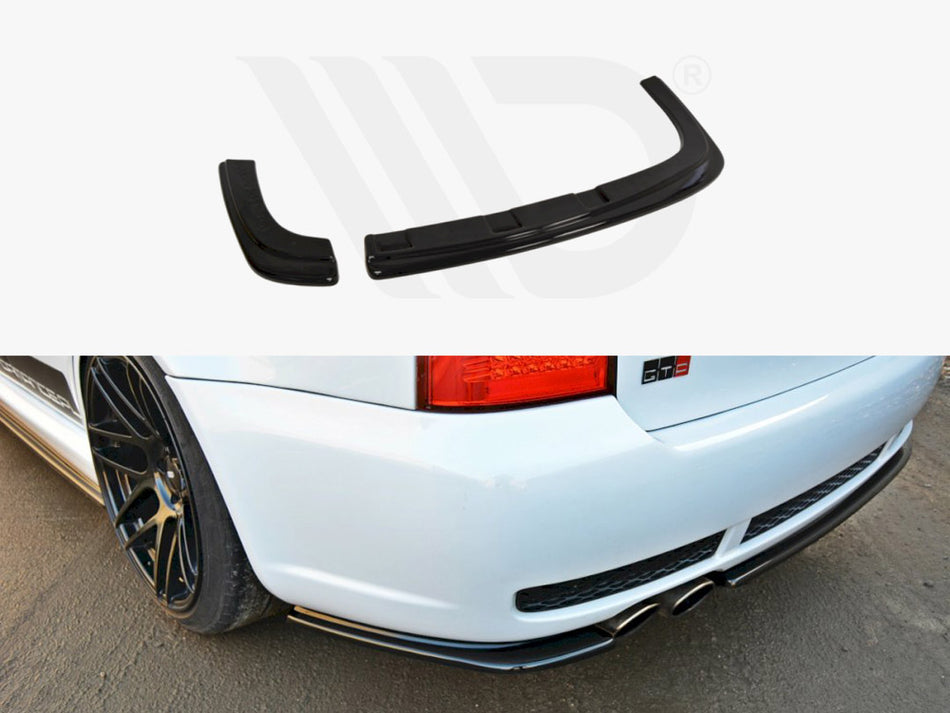 MAXTON DESIGN Rear Splitter Audi RS4 B5 - Carbon Look