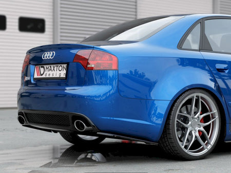 Maxton Design Rear Side Splitters V.1 Audi RS4 Sedan B7 - Textured - AU-RS4-B7-RSD1T - Image 2