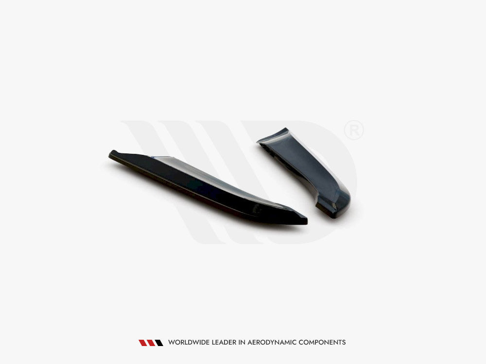 Rear Side Splitters V.1 Audi RS4 Sedan B7 - Textured