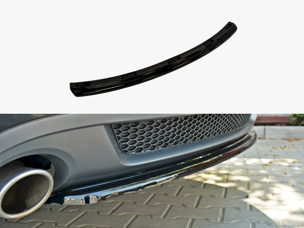Central Rear Splitter Audi A5 S-Line 8T - Carbon Look