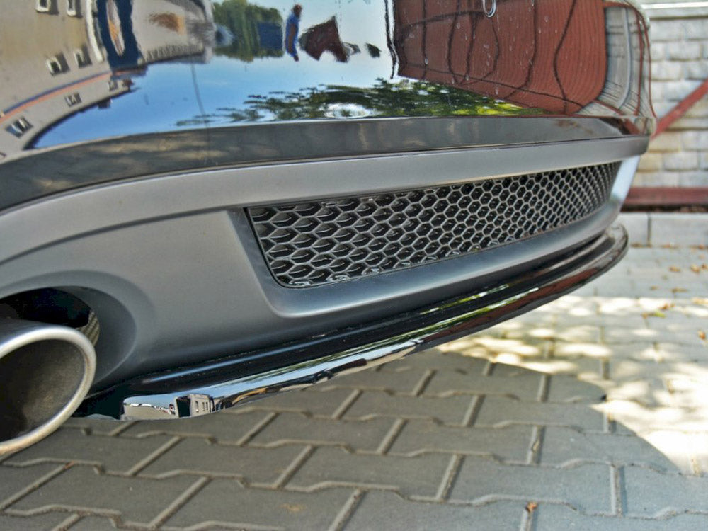 Central Rear Splitter Audi A5 S-Line 8T - Carbon Look