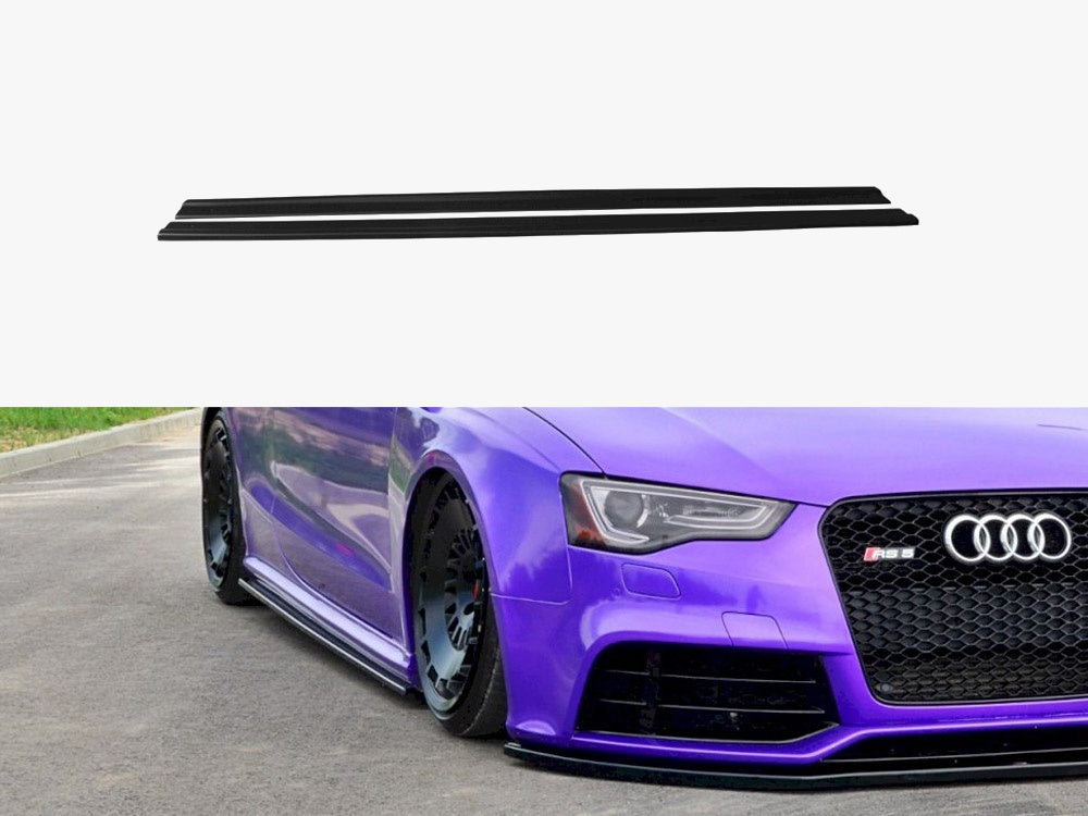 Maxton Design Side Skirts Diffusers Audi RS5 8T / 8T FL - AU-RS5-1-SD1G - Image 1