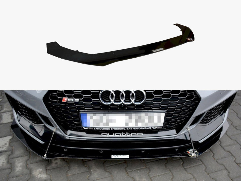 Maxton Design Racing Front Splitter V.1 Audi RS5 Coupe / Sportback F5 - AU-RS5-2-CNC-FD1A - Image 1