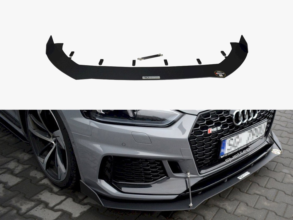 Maxton Design Racing Front Splitter V.2 Audi RS5 Coupe / Sportback F5 - AU-RS5-2-CNC-FD2A - Image 1