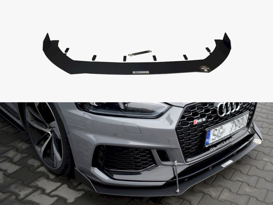 Maxton Design Racing Front Splitter V.2 Audi RS5 Coupe / Sportback F5 - AU-RS5-2-CNC-FD2A - Image 1