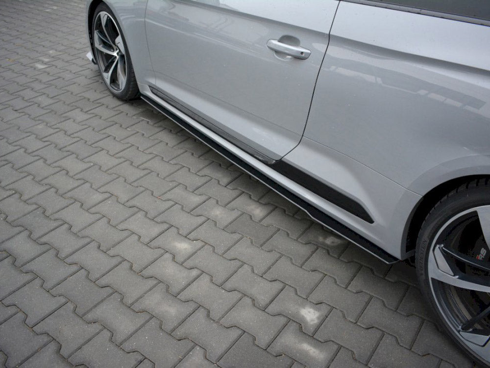 Maxton Design Racing Side Skirts Diffusers Audi RS5 F5 Coupe - AU-RS5-2-CNC-SD1A - Image 3