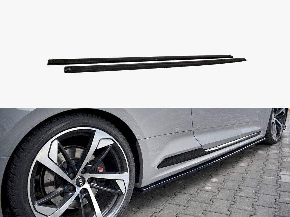 Maxton Design Side Skirts Diffusers Audi RS5 F5 Coupe - AU-RS5-2-SD1G - Image 1