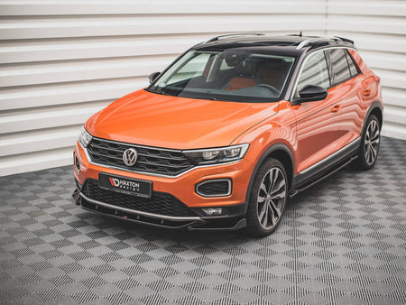 Maxton Design Front Splitter V.1 VW T-Roc Mk1 - VW-T-ROC-1-FD1G - Image 2