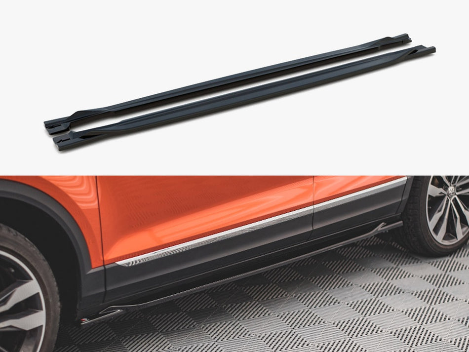 Maxton Design Side Skirts Diffusers VW T-Roc Mk1 - VW-T-ROC-1-SD1G - Image 1