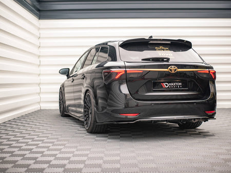 Maxton Design Rear Splitter (Vertical Bars) Toyota Avensis Wagon Mk3 Facelift - TO-AV-3F2-RD1G+RD2G - Image 2