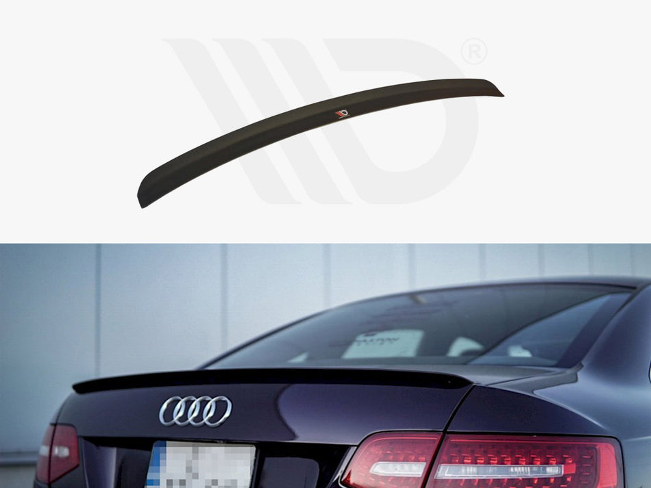 MAXTON DESIGN Spoiler CAP Audi A6 S-Line C6 FL Sedan - Textured