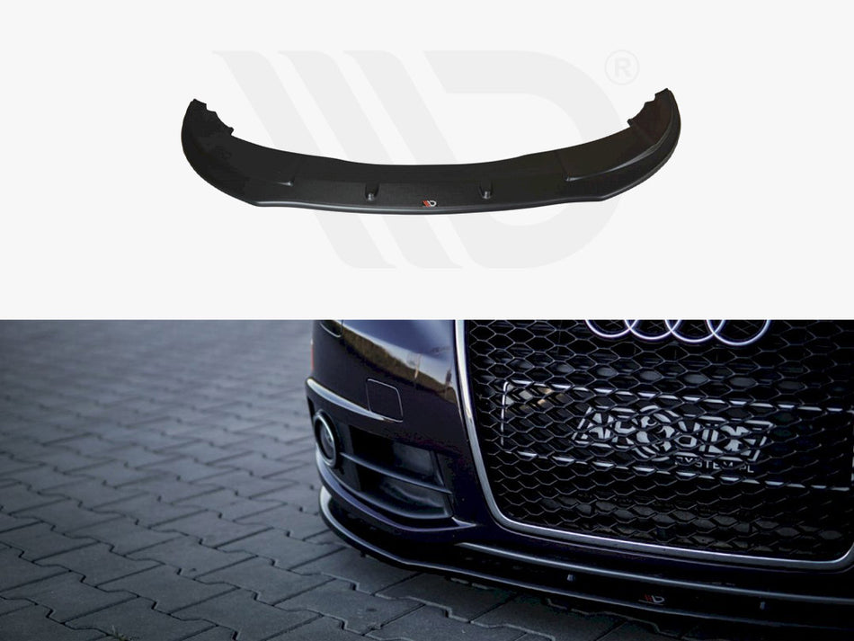 MAXTON DESIGN Front Splitter Audi A6 S-Line C6 FL - Carbon Look