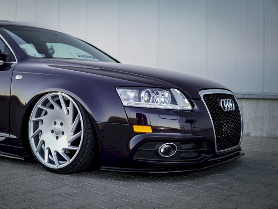 Maxton Design Front Splitter Audi A6 S-Line C6 FL - AU-A6-C6F-SLINE-FD1G - Image 2