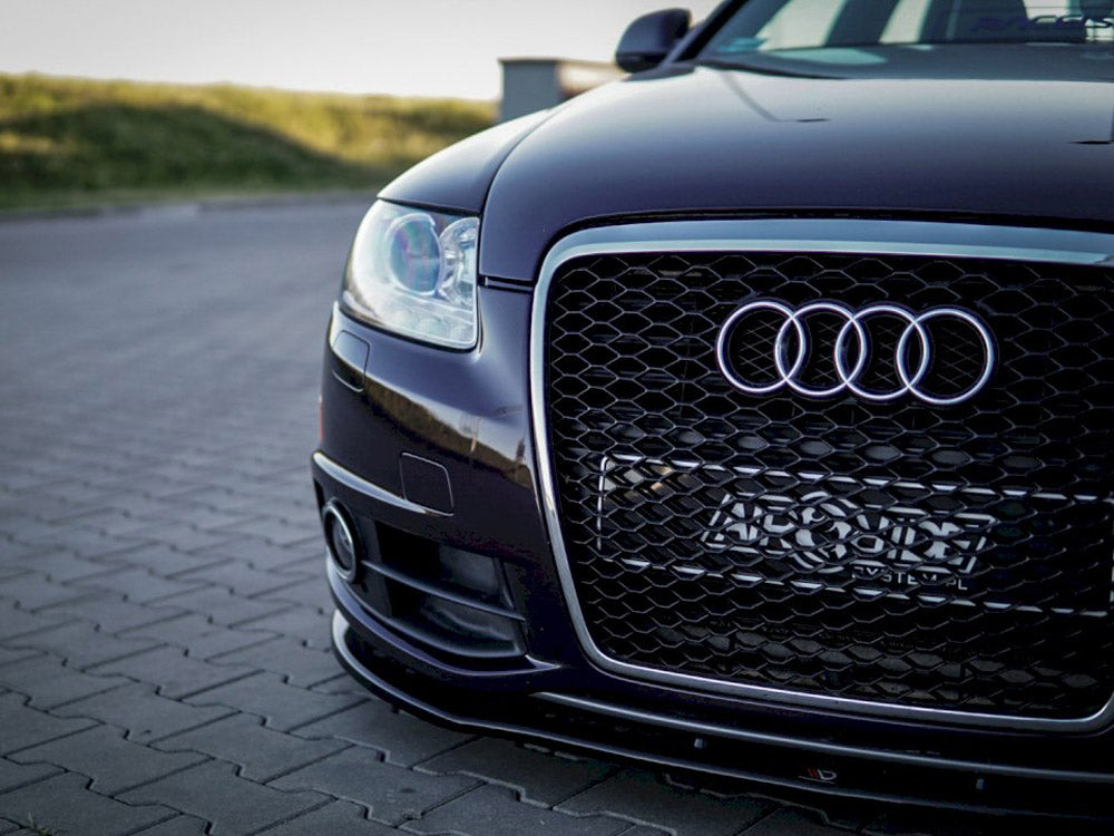 Maxton Design Front Splitter Audi A6 S-Line C6 FL - AU-A6-C6F-SLINE-FD1G - Image 3