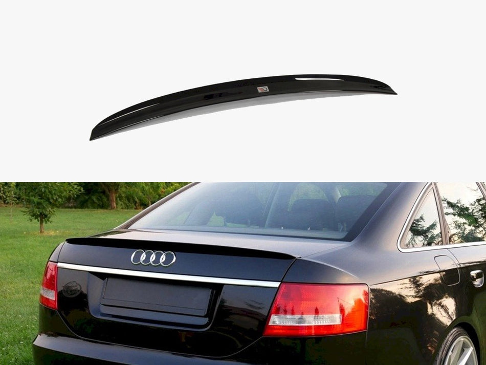 Maxton Design Spoiler CAP Audi A6 S-Line C6 Sedan - AU-A6-C6-SLINE-CAP1G - Image 1