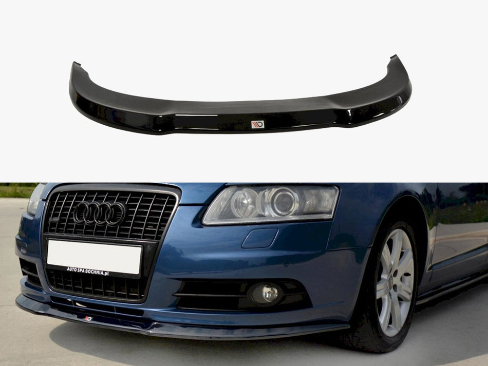 Maxton Design Front Splitter Audi A6 C6 S-line Pre-facelift (2004-2008) - AU-A6-C6-SLINE-FD1G - Image 1