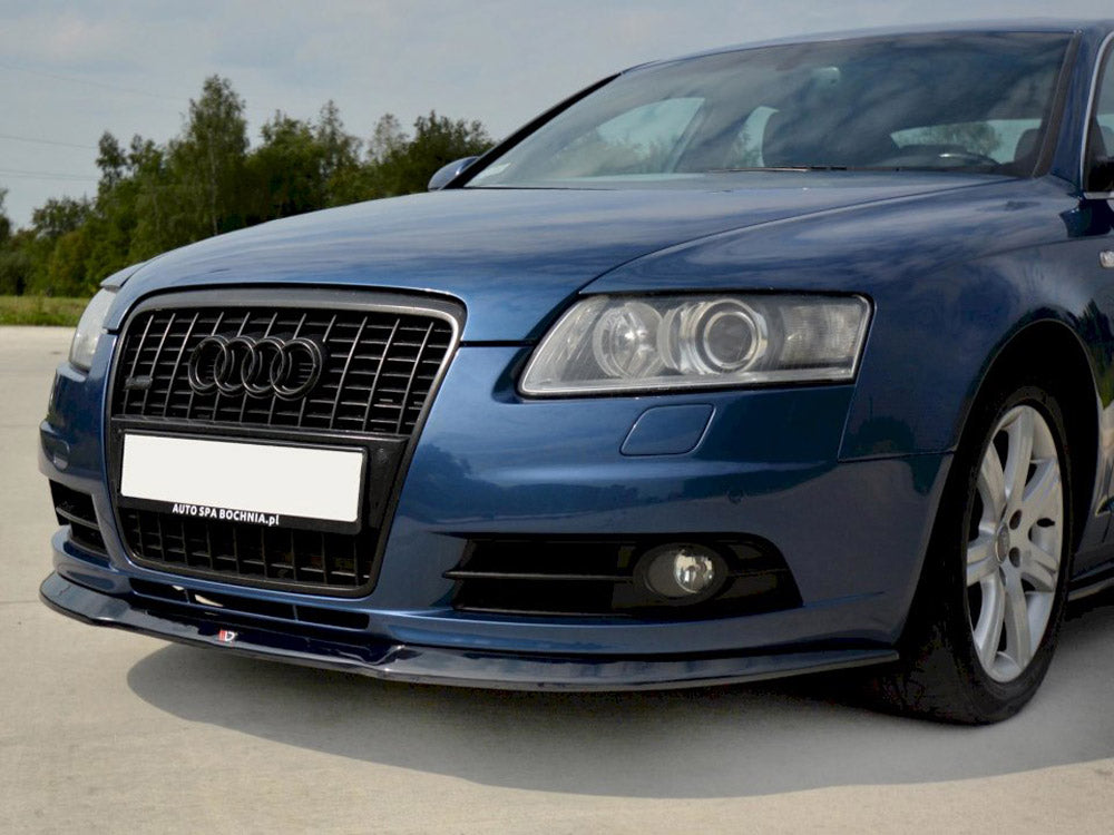 Maxton Design Front Splitter Audi A6 C6 S-line Pre-facelift (2004-2008) - AU-A6-C6-SLINE-FD1G - Image 3