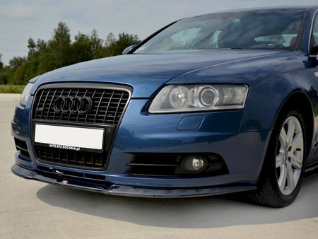 Maxton Design Front Splitter Audi A6 C6 S-line Pre-facelift (2004-2008) - AU-A6-C6-SLINE-FD1G - Image 3
