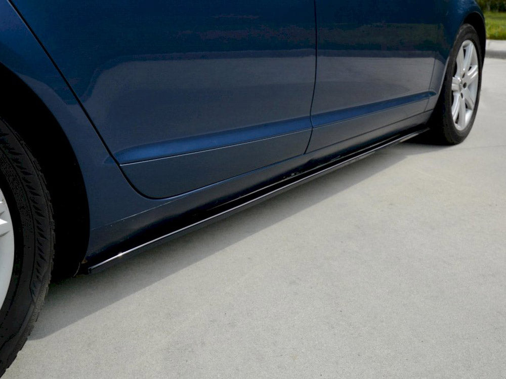 Maxton Design Side Skirts Splitters Audi A6 C6 S-line Pre-facelift (2004-2008) - AU-A6-C6-SLINE-SD1G - Image 3