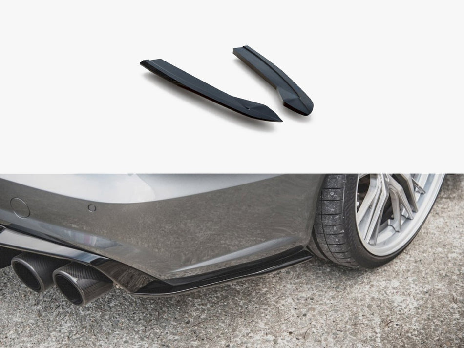 Maxton Design Rear Side Splitters Audi A6 / A6 C7 S-Line / S6 C7 FL - AU-S6-C7F-AV-FRSD1FP - Image 1