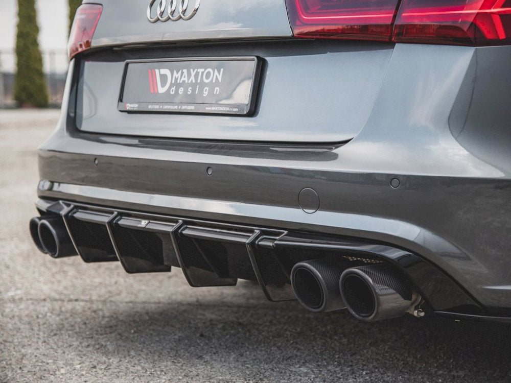 Maxton Design Rear Valance V.1 Audi A6 / A6 C7 S-Line / S6 C7 Facelift - AU-S6-C7F-AV-RS1G - Image 3