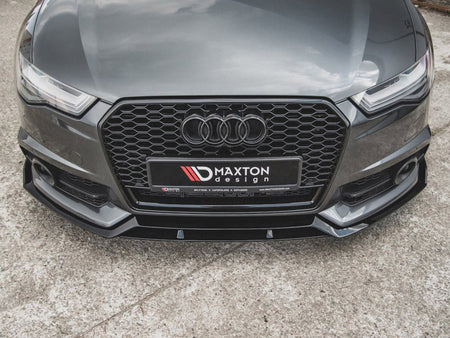 Maxton Design Front Splitter Audi A6 / A6 C7 S-Line / S6 C7 Facelift - AU-S6-C7F-FFD1FP - Image 4