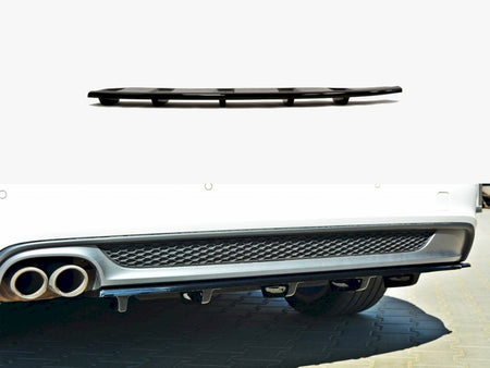 Maxton Design Central Rear Splitter Audi A6 C7 S-line Avant (2011-2014) - AU-A6-C7-SLINE-AV-RD1+RD2G - Image 1