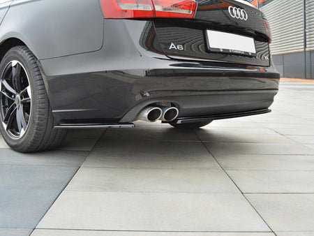 Rear Side Splitters Audi A6 C7 - Textured