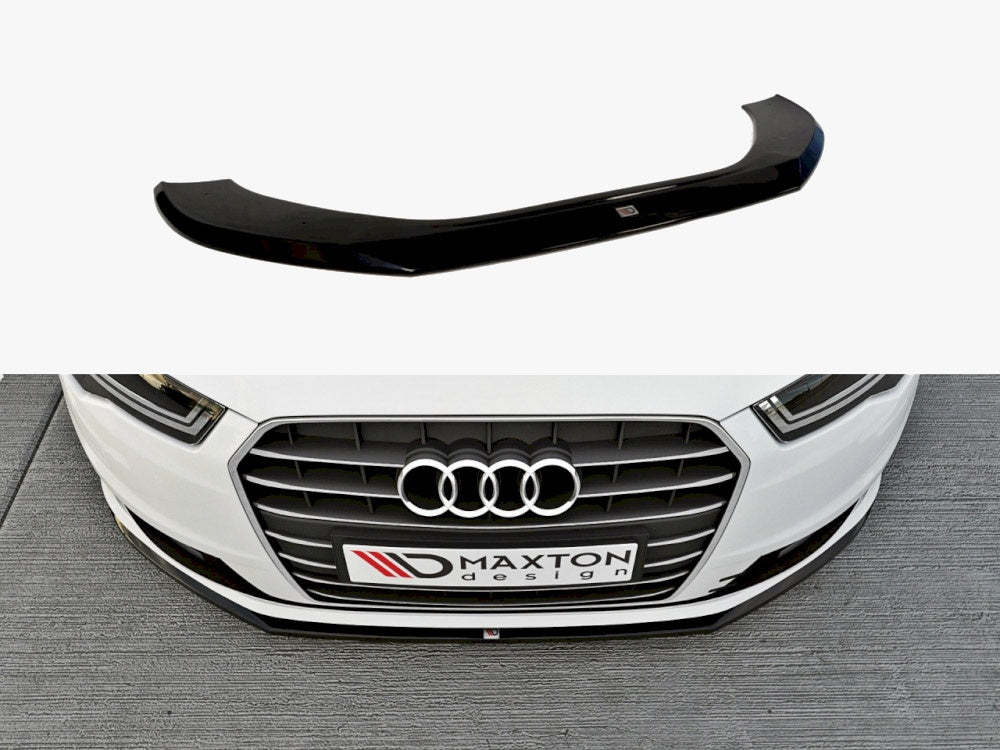 Maxton Design Front Splitter Audi A6 C7 Ultra (Facelift) (2014-2017) - Carbon Look - AU-A6-C7-U-FD1C - Image 1