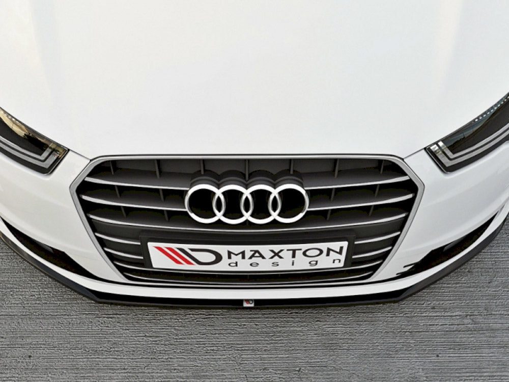 Maxton Design Front Splitter Audi A6 C7 Ultra (Facelift) (2014-2017) - Carbon Look - AU-A6-C7-U-FD1C - Image 3
