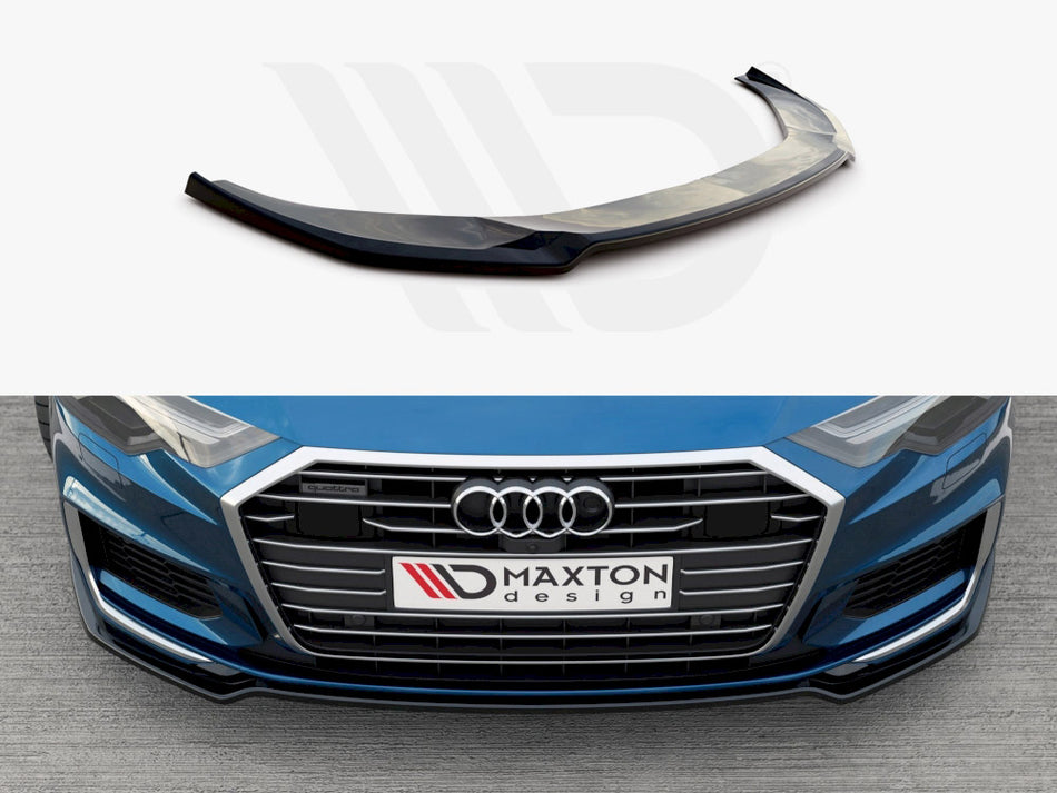 MAXTON DESIGN Front Splitter V.1 Audi A6 S-Line / S6 C8