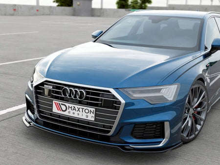 Maxton Design Front Splitter V.1 Audi A6 S-Line / S6 C8 / C8 Facelift - AU-A6-C8-SLINE-FD1G - Image 3